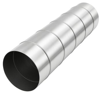 Wickelfalzrohr Aluminium 1m